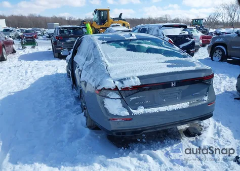 2024 Honda Accord Hybrid Exl from USA, damaged, VIN 1HGCY2F62RA022748